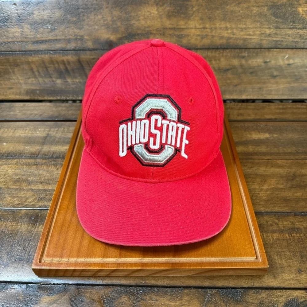 Ohio State Buckeyes Snapback Hat Red OSU Official Headwear